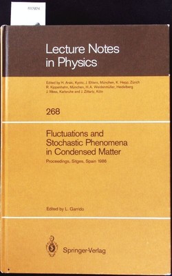 Fluctuations and stochastic phenomena in condensed matter. Proceedings of the Si