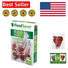 Versatile Sous Vide Rolls & Vacuum Sealer Bags - 11 x 16' BPA-Free, 3-Pack