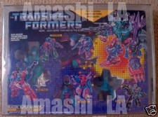 AFA Graded 80 G1 Transformers Seacons Piranacon Giftset 100% Complete Un-used
