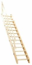 Wooden Staircase - Space Saving Stairs - Saver Loft Ladder 3.11m NORMANDIE