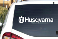 Husqvarna Logo Decal - CNC cut Decal Vinyl Sticker -Pic from multi colors O651