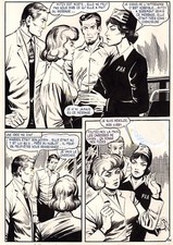 PANIQUE A WAKE PLANCHE ORIGINALE OSS 117 ADAPTATION BD ROMAN JEAN BRUCE page 126