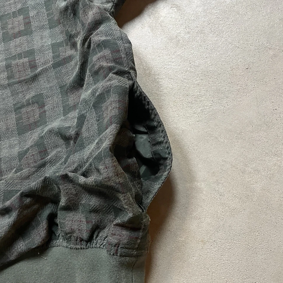 Chaqueta de golf vintage Cog Hill rompevientos años 90 tartán a cuadros pulóver para hombre Foto 4 de 4