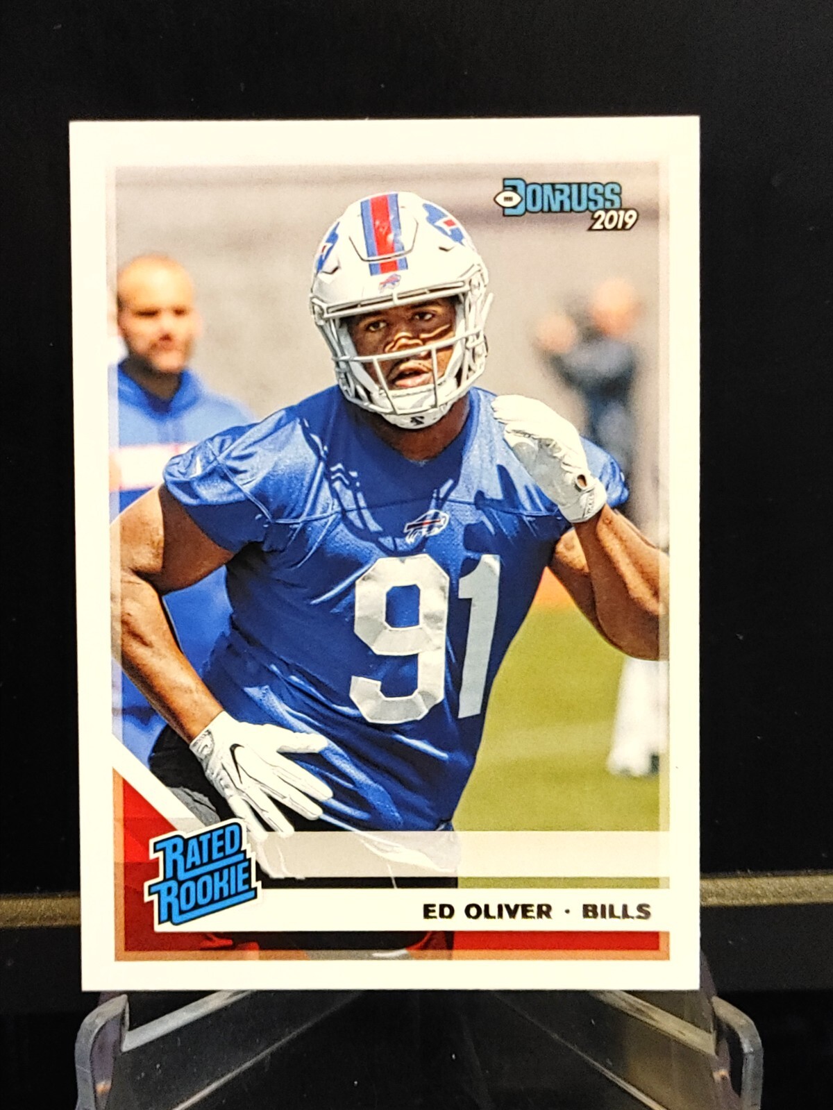 Ed Oliver RC 2019 Panini Donruss #347 - Buffalo Bills