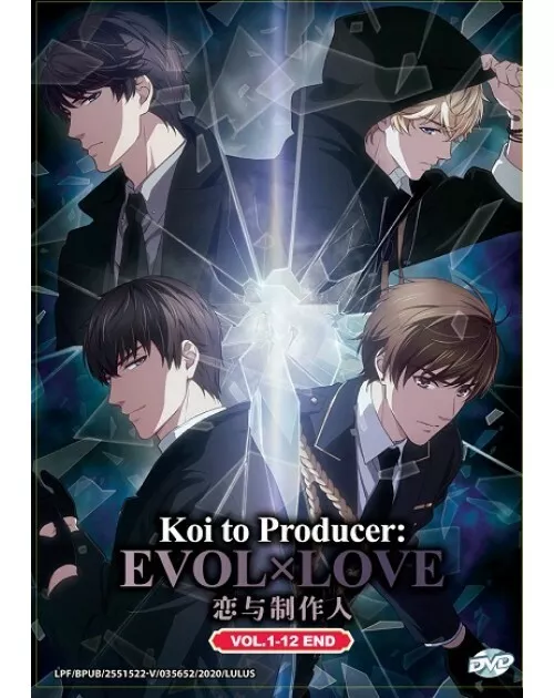 KOI TO PRODUCER: EVOL x LOVE VOL.1-12 END DVD ENGLISH SUBTITLE SHIP FROM USA