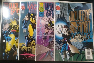 WOLVERINE GAMBIT VICTIMS #1-4 (Marvel Comics 1995) - #1 2 3 4 - FULL Set NM/NM+