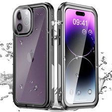 Waterproof Case For iPhone 12 13 14 Pro Max 13 mini Shockproof Heavy Duty Cover