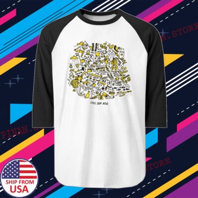 Mac Demarco This Old Dog Men's Raglan Black Size S to 2XL
