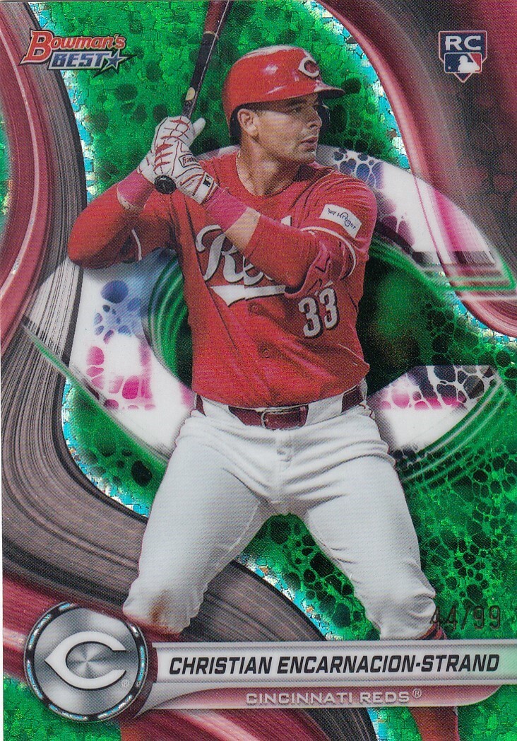 CHRISTIAN ENCARNACION-STRAND /99 BOWMAN'S BEST GREEN DIAMOND