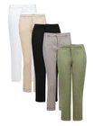 Brand New Ex United Colors of Benetton Ladies Cotton Cropped Trouser