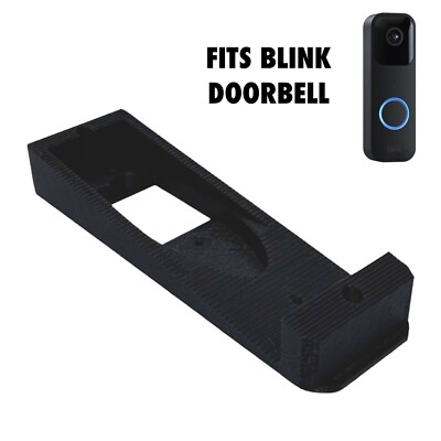 #ad Vinyl Siding Mount for Blink Video Doorbell 4quot; Lap – Black $11.99