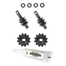Overdrive Differential Gear Set 12t 2 Sets Hardened Steel 124 Upgrade Parts ...