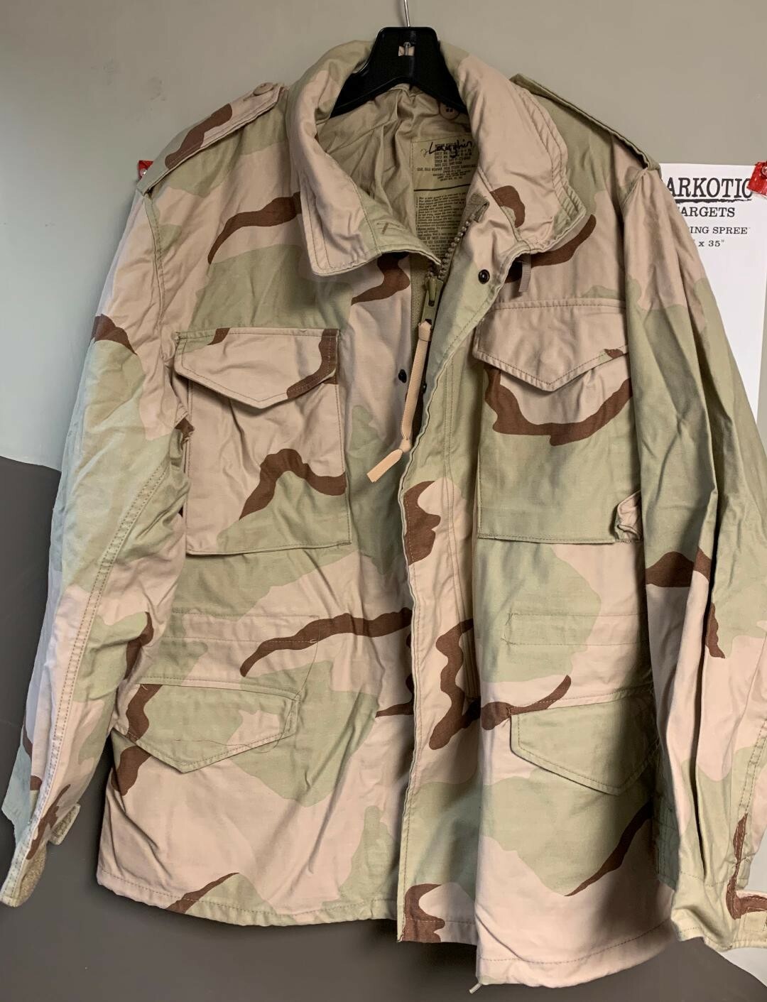 M65 Desert Camo Field Jacket Medium/Regular great sh… Gem