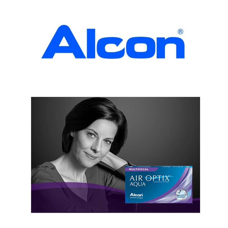 Alcon AIR OPTIX plus Hydraglyde Multifocal 1x3er Box multifocale Monatslinsen - Bild 3 von 4