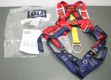3M DBI-SALA Full Body Harness 1107822, Medium, 18" Extension, Fall Protection