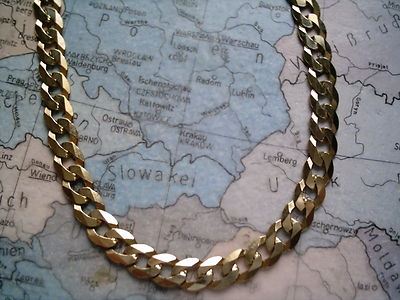 Panzerarmband Gold 333 Länge 21 cm x 3 mm, Herrenarmband Gold 333 Armband 21 cm