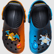 Crocs Pokemon Versus Clog - ALL ADULT SIZES - Charizard Blastoise