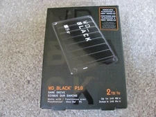 WD_BLACK 2TB P10 Game Drive Portable External Hard Drive HDD WDBA2W0020BBK-WESN