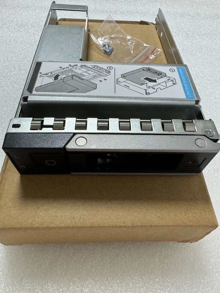 New X7K8W Y796F 3.5" Tray w/ 9W8C4 2.5"-3.5" Adapter Dell R440 R640 R740 R6415 - Image 4 of 4