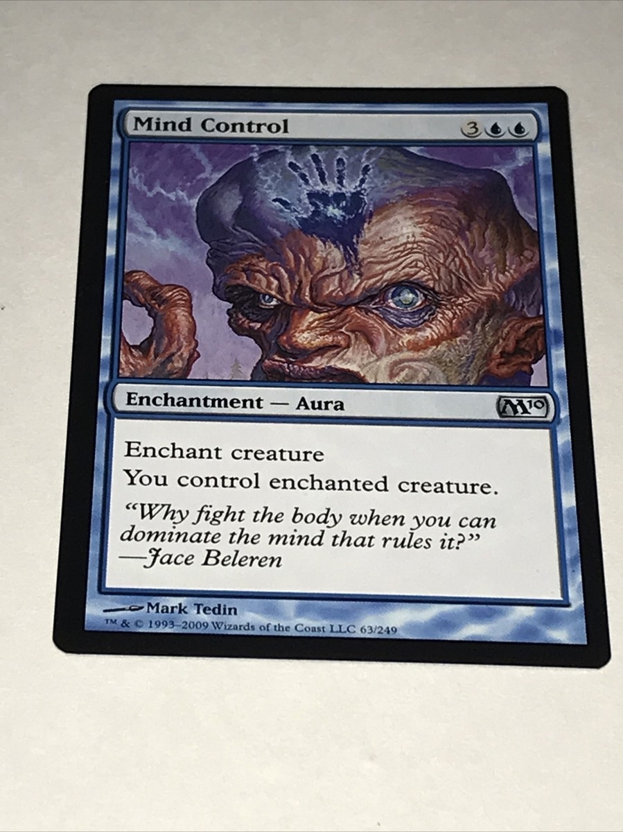 MIND CONTROL Magic 2010 Magic the Gathering Card | eBay
