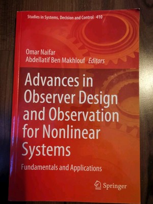 Advances in Observer Design and Observation for Nonlinear Systems