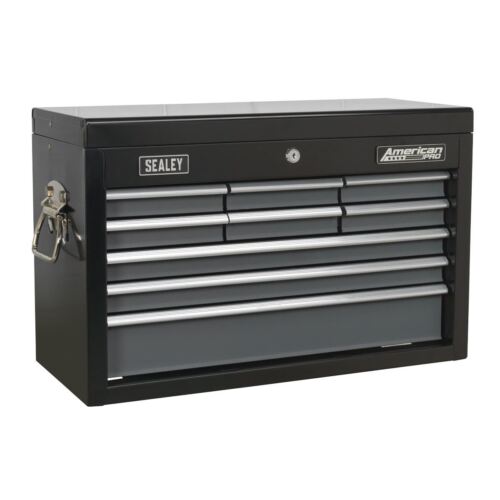 Sealey AP2509B Topchest 9 Drawer with Ball Bearing Runners - Black/Grey - Picture 3 of 5
