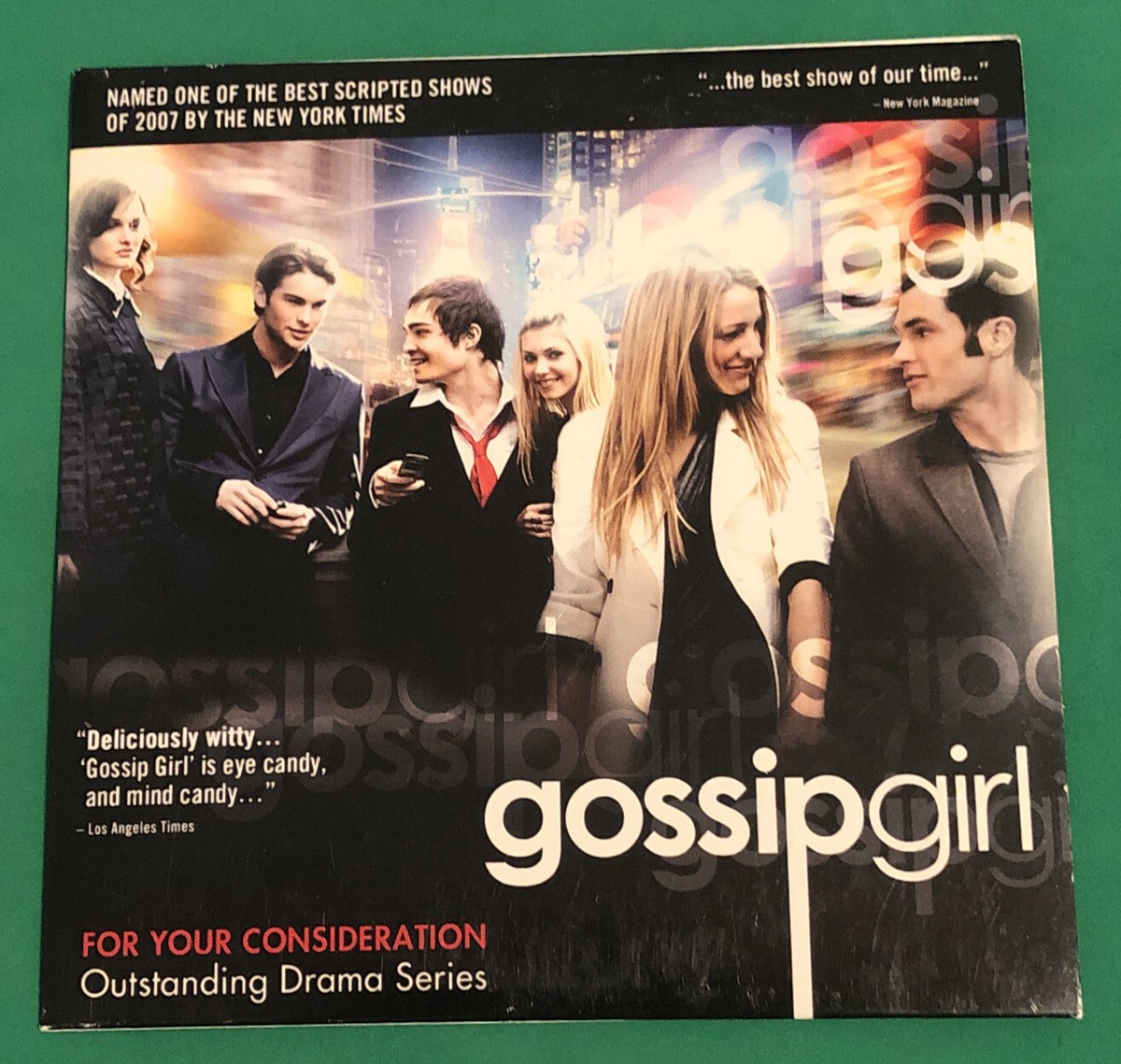 GOSSIP GIRL EMMY PROMO FYC DVD BLAKE LIVELY CHACE CRAWFORD PENN