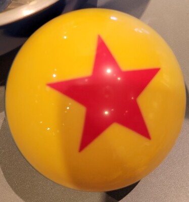 Disney Parks Pixar Toy Story Luxo Jr Thick Bouncy Ball 4” Diameter New