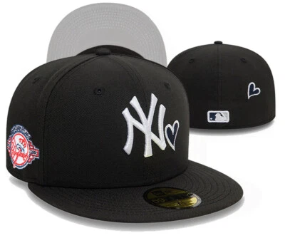 New York Yankees Fitted Hat Embroidered Baseball Cap Sun Hat New York Yankees Fitted Hat Embroidered Baseball Cap Sun Hat