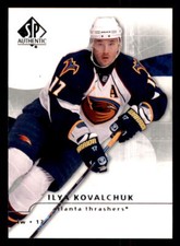 2008-09 SP Authentic #66 Ilya Kovalchuk Atlanta Thrashers