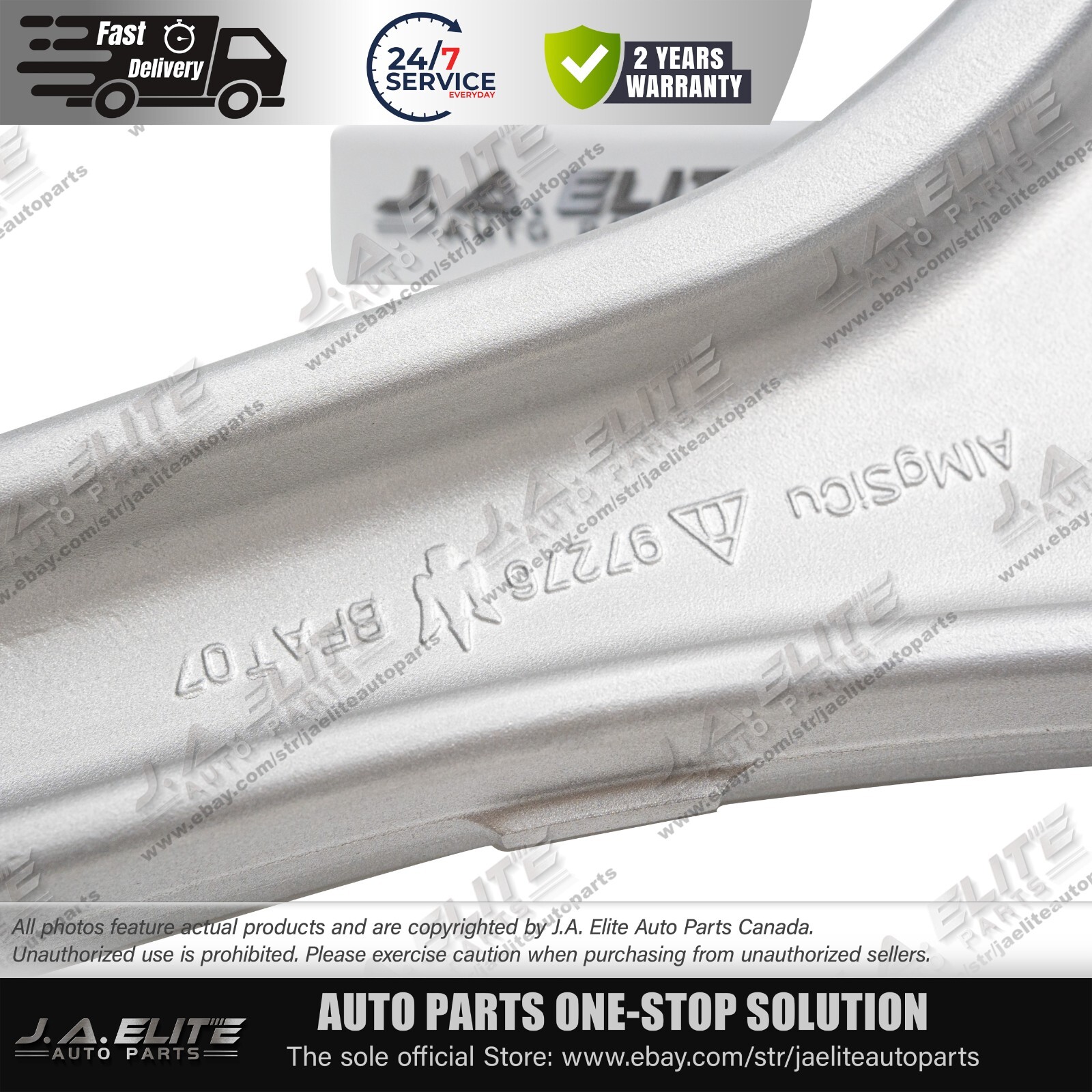 Genuine Front Lower Right Control Arm for Maserati Ghibli Quattroporte(2014-17)