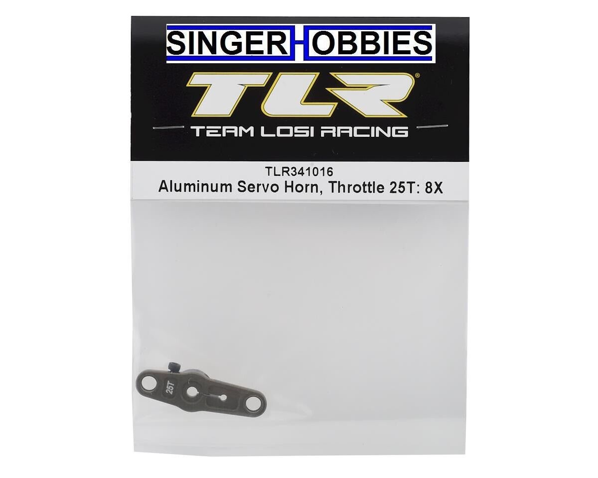 Team Losi Racing 8IGHT-X Aluminum Throttle Servo Horn (25T) Team Losi Racing 8IGHT-X Aluminum Throttle Servo Horn (25T)