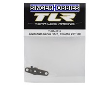 LOSI TLR341016 Aluminum Servo Horn, Throttle, 25T: 8X NEW IN PACKAGE HH