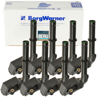 8x BERU Zündspule für MERCEDES CLS C E G GL GLK M R S SL 3.5-5.5 MERCEDES-BENZ