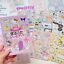 miniatura 2  - Cute My Melody Kuromi Hello Kitty Cinnamoroll Family Stickers Diary Decal Book