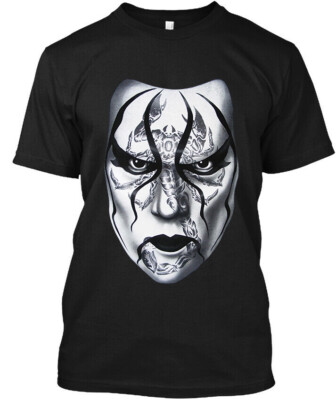Limited NWT Sting The Icon American Professional Wrestler Face T-Shirt S-3XL