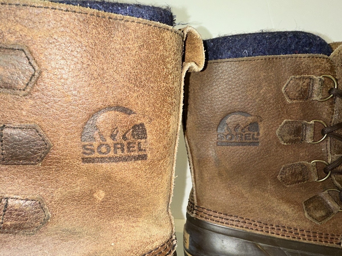 Sorel Kananaskis II LM1002-200 Insulated Winter Snow Boots Leather Rubber Sz 11 Sorel Kananaskis II LM1002-200 Insulated Winter Snow Boots  main image 2