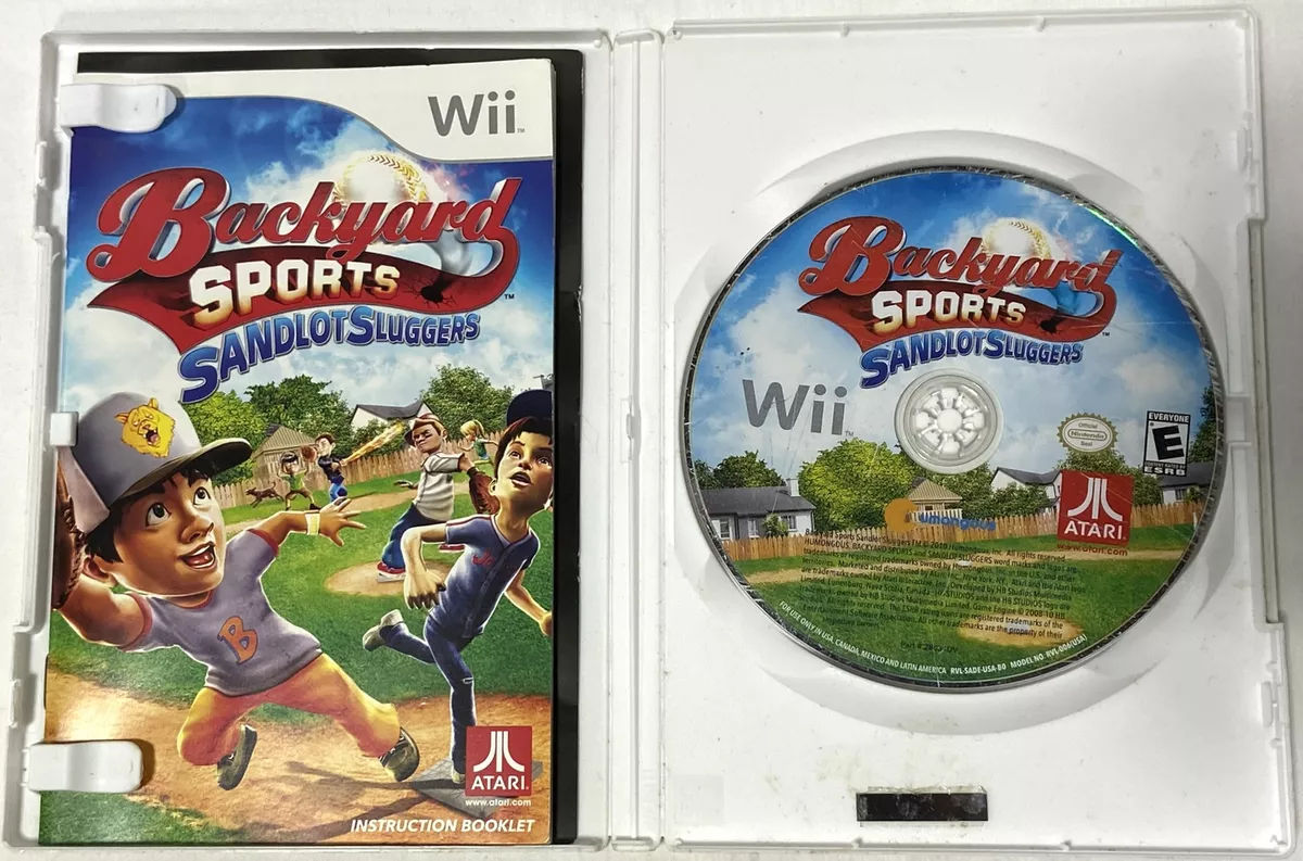 Backyard Sports: Sandlot Sluggers Wii Used