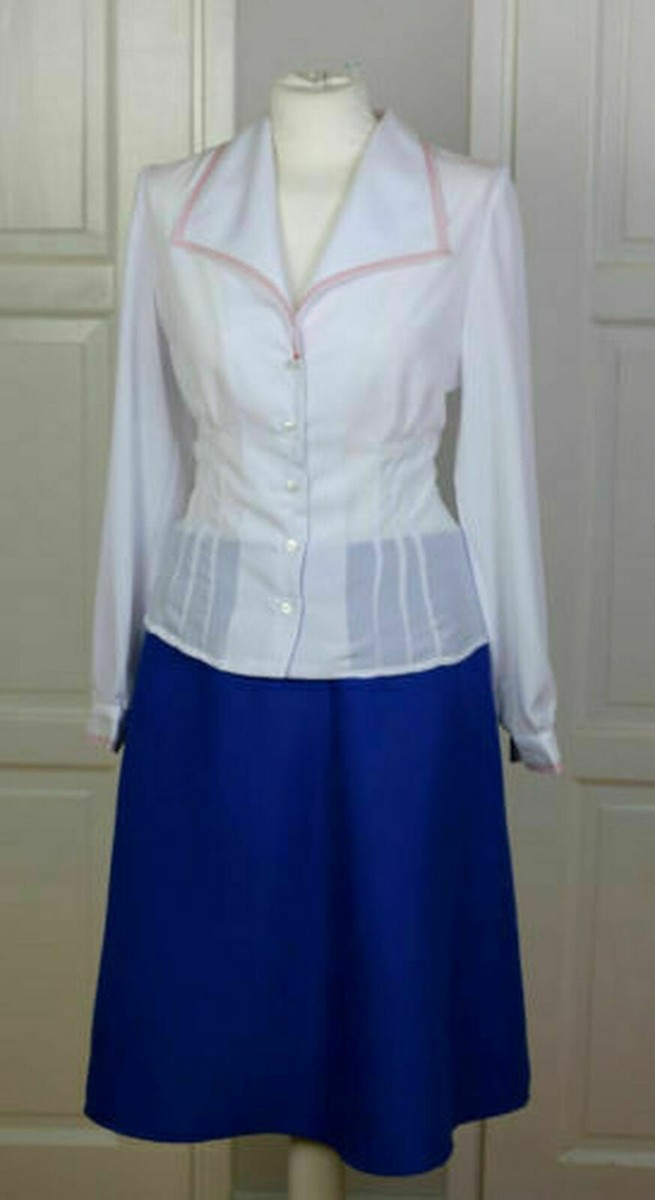 Movie Agent Carter Blue Suit Cosplay Costume dress | eBay