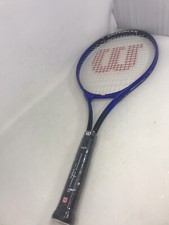 WILSON ENFORCER 110 TENNIS RACKET RACQUET 4-1/2 L4 T-3052 Black/blue New