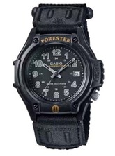 Casio FT500WC-1B Analog Forester Retro Watch WR100 Day Date Resin Strap NEW