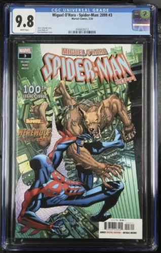 Miguel O'Hara Spider-Man: 2099 #3 - CGC 9.8 - Key Issue Marvel Comics 2024