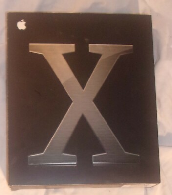 APPLE MAC OS X PANTHER VERSION 10.3 4 DISC IN BOX WITH MANUAL LOOKS VERY GOOD