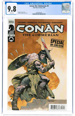 Conan the Cimmerian #0 (Dark Horse, 2008) CGC NM/MT 9.8 White pages 1 2 3 4 5 6