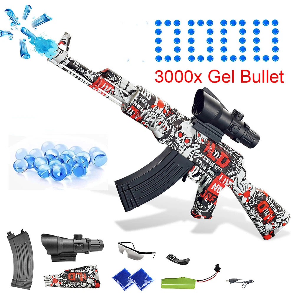Electric Gel Ball Blaster Eco Friendly Splatter Ball Blaster Gun Toy Kid Game AU - Picture 1 of 14