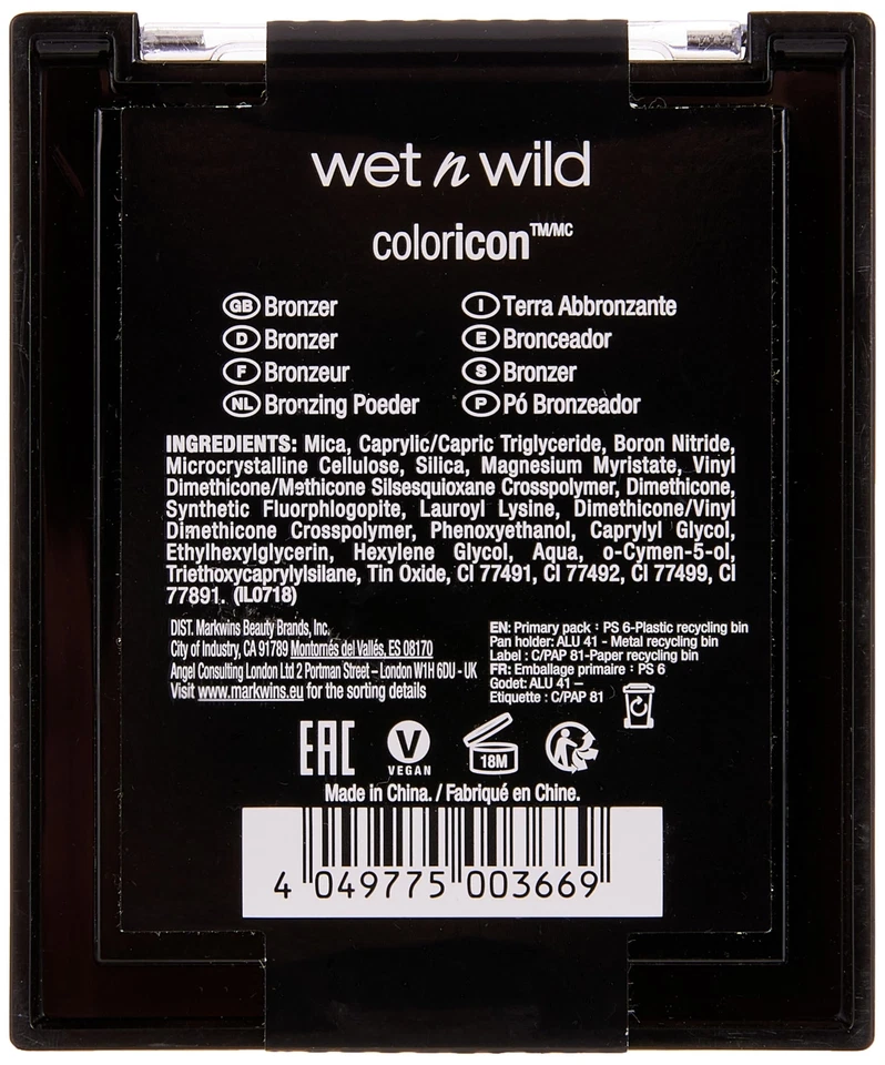  Color Icon Bronzer weicher Bronzer mit Gel angereichert langanhaltende Forme... - Bild 3 von 4