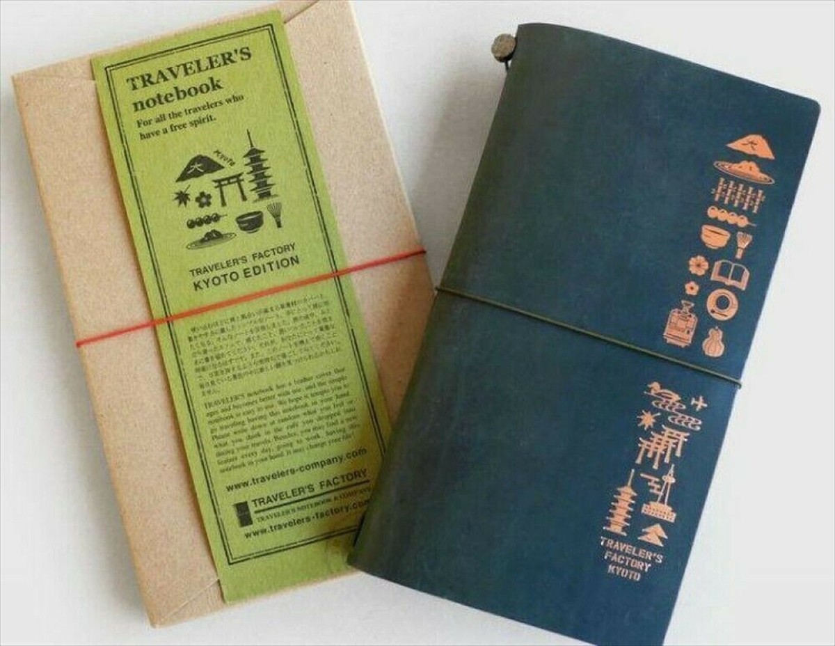 TRAVELER’S notebook set 2nd Edition Traveler's Company - Traveler's Train Limited Edition Set