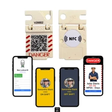 25 Pack Lockout ID Smart LOTO Tag System