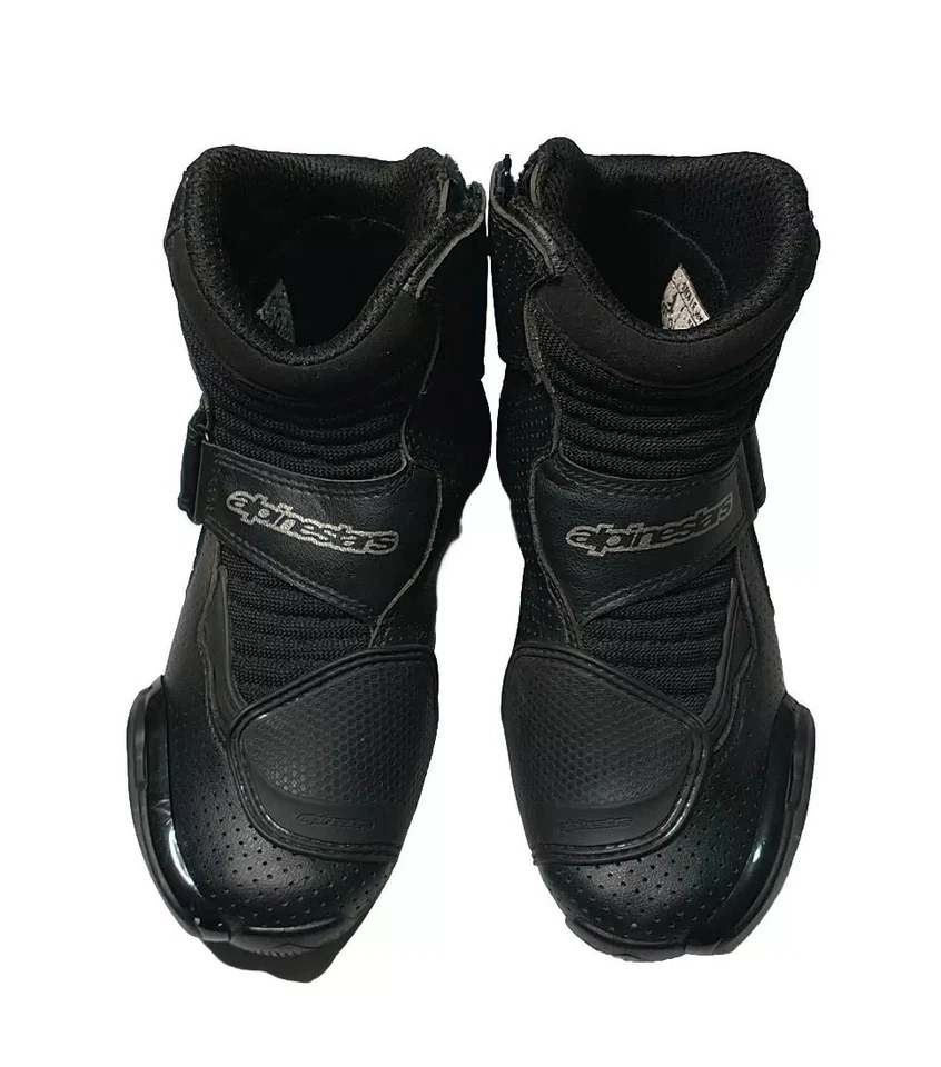 Botas de moto Alpinestars SMX-1 R negras, ¡excelente estado usadas! Foto 3 de 4