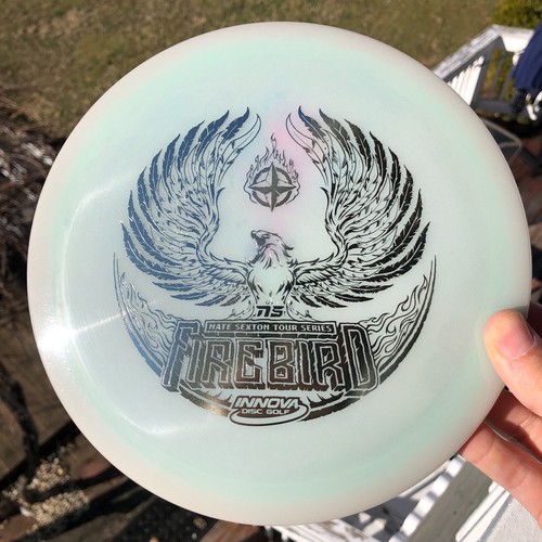 Innova Champion Glow Firebird Nate Sexton 2021 Tour Series SILVER FOIL New PICK - Picture 24 of 221
